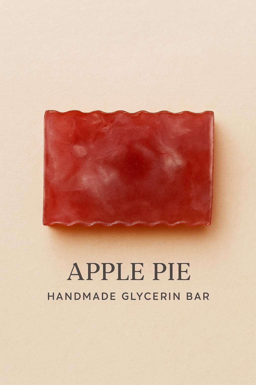 Apple Pie Handcrafted Soap Bar