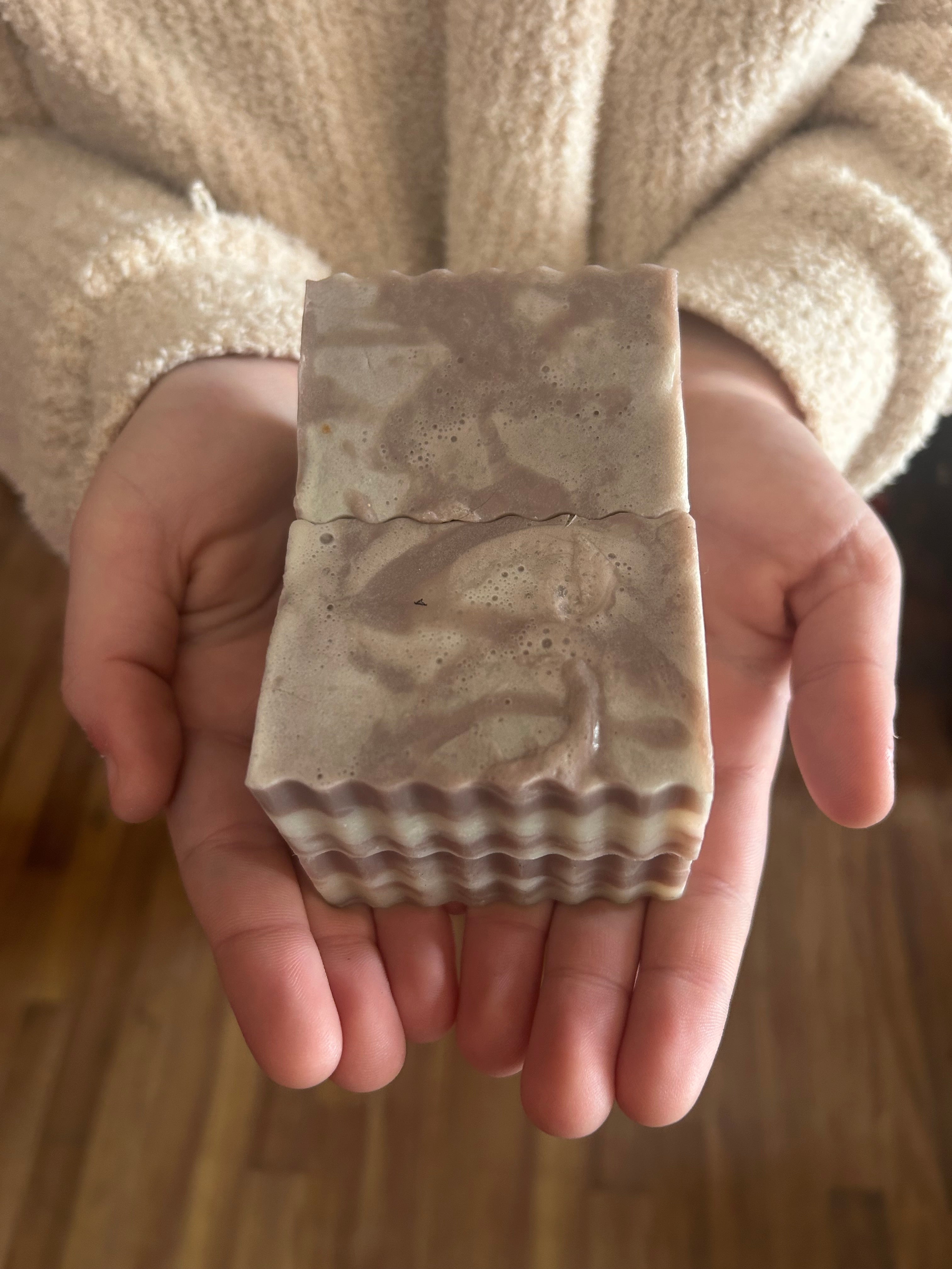 Leather + Cedar | Handcrafted Small-Batch Soap